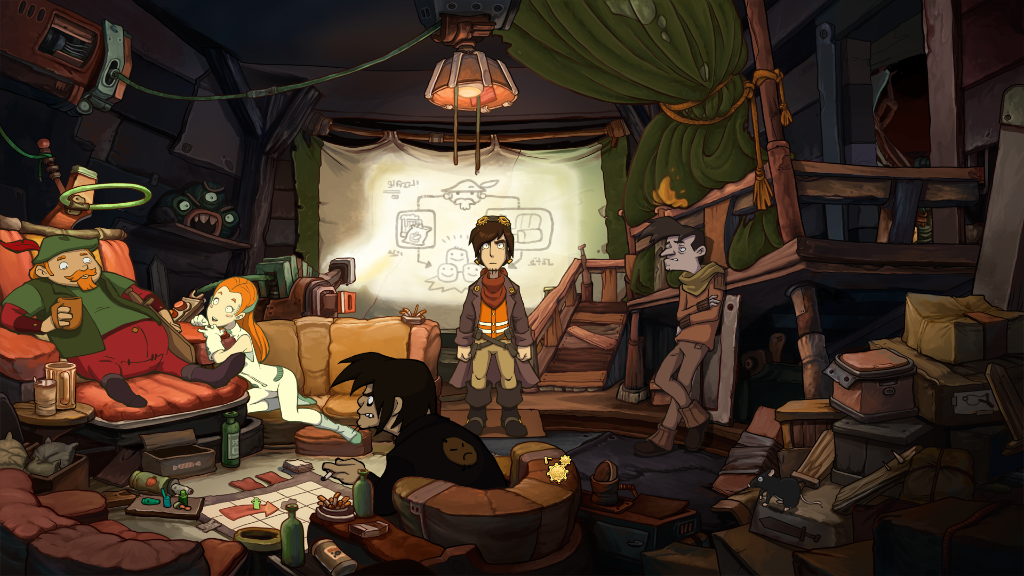 Chaos on Deponia screenshot 2 for Playstation 4